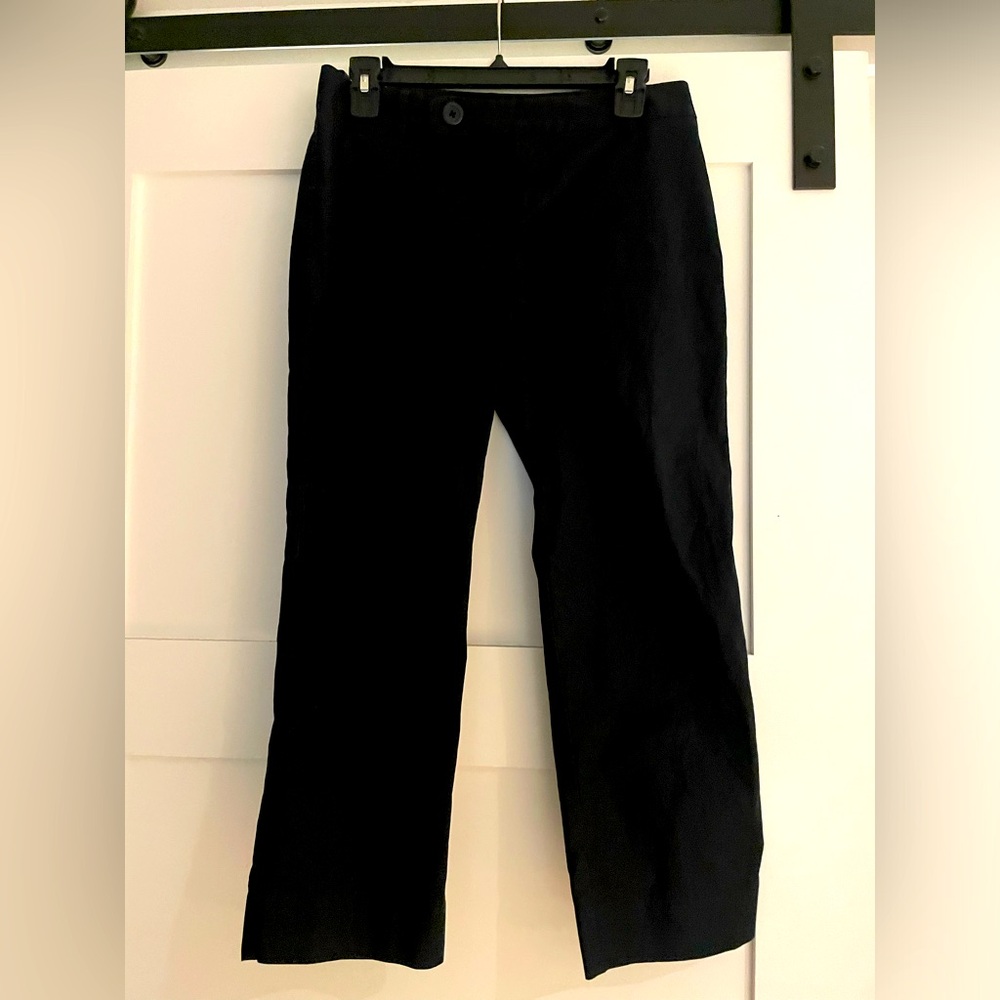 Straight leg cropped chino